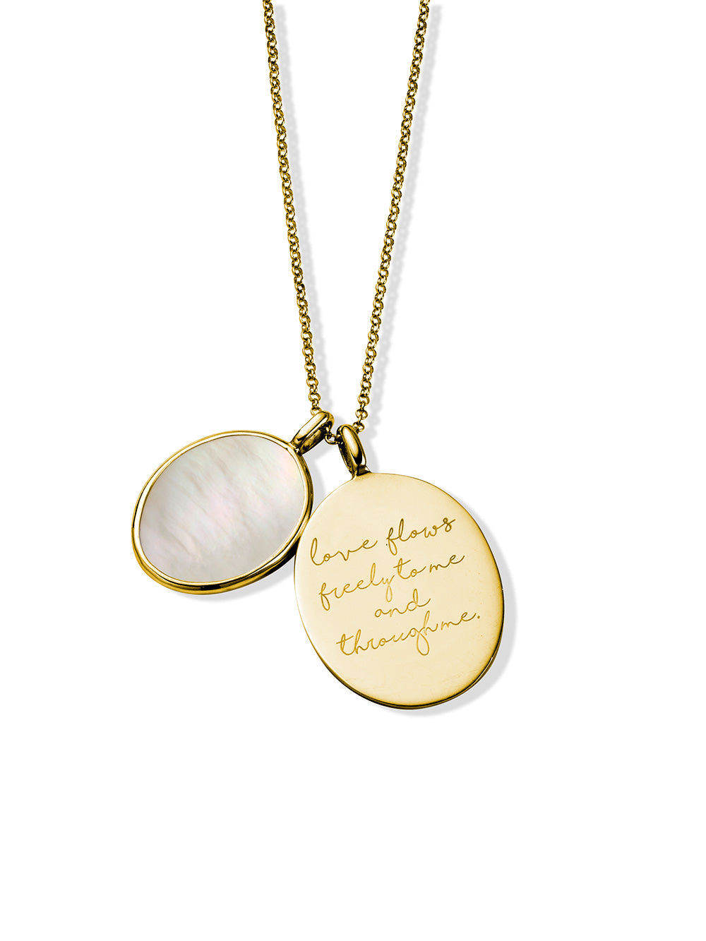 Romance + Love Necklace | KKJ x Dreamy Moons | natural shell