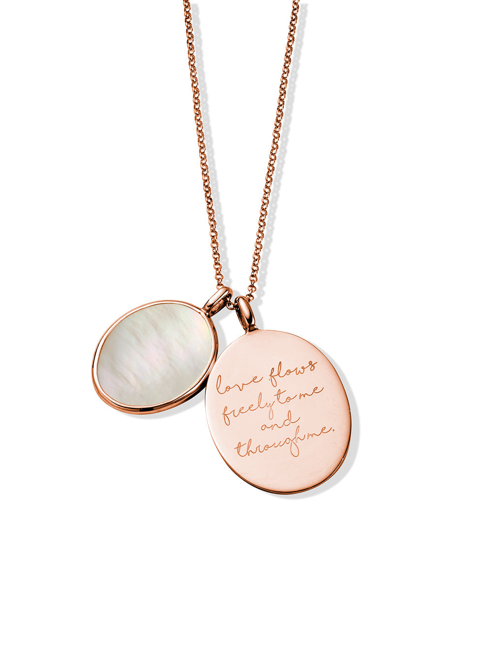 Romance + Love Necklace | KKJ x Dreamy Moons | natural shell