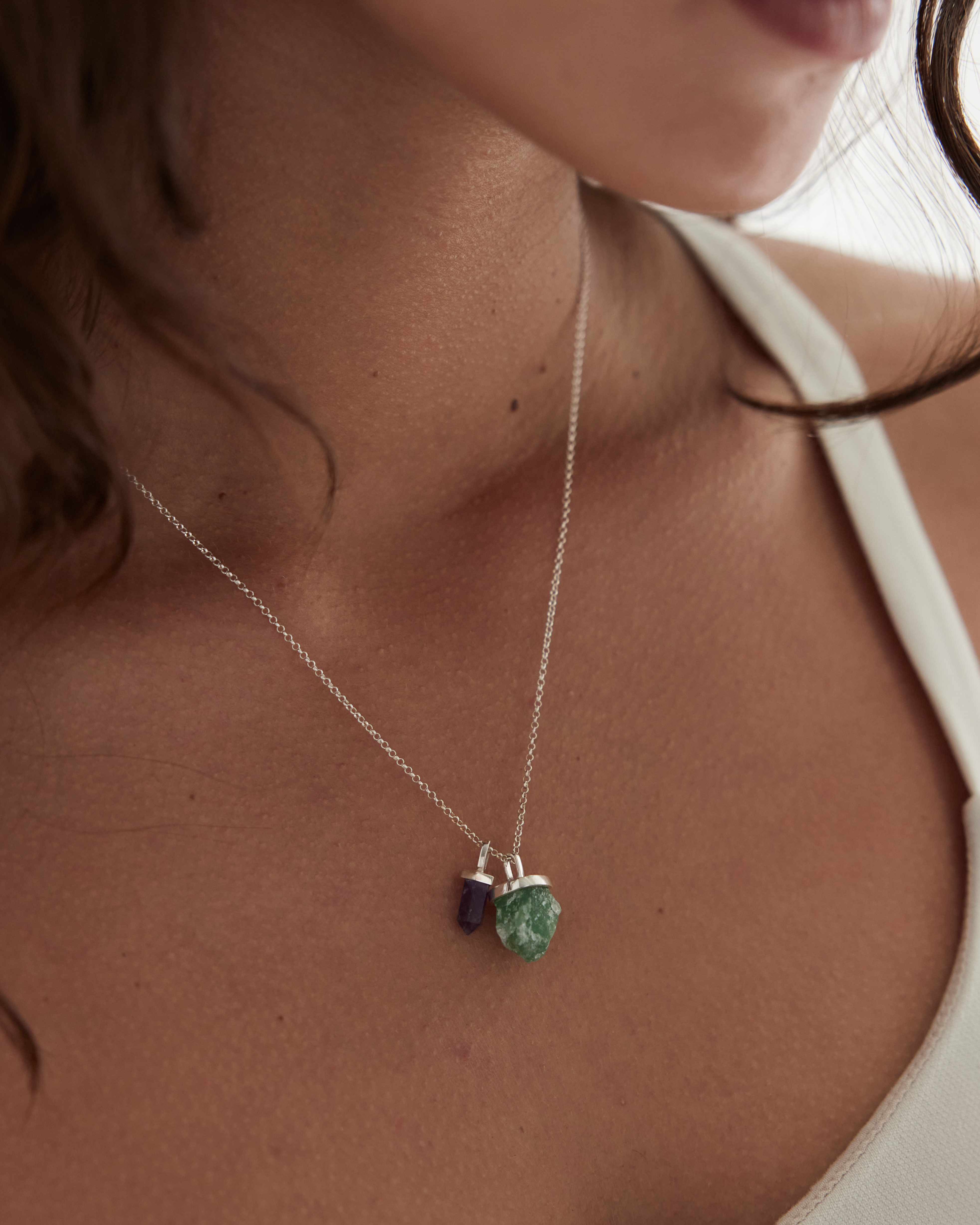 intuitive crystal matching | create your own magic necklace