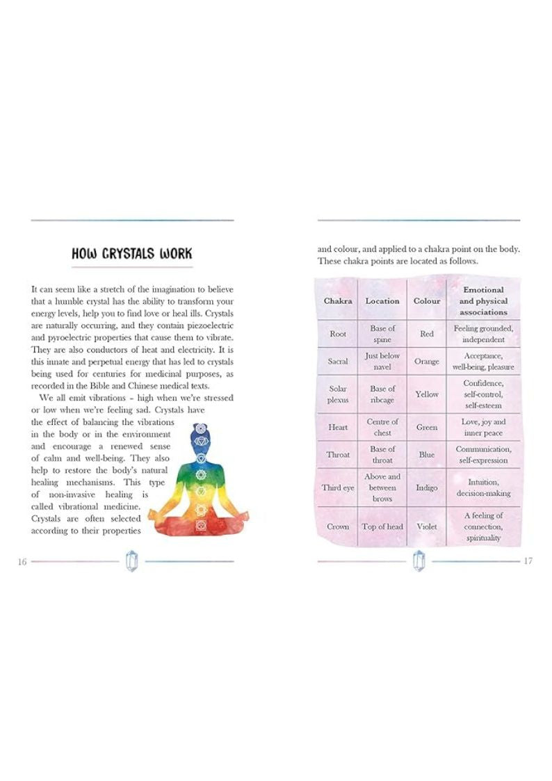 the little book of crystals | astrid carvel