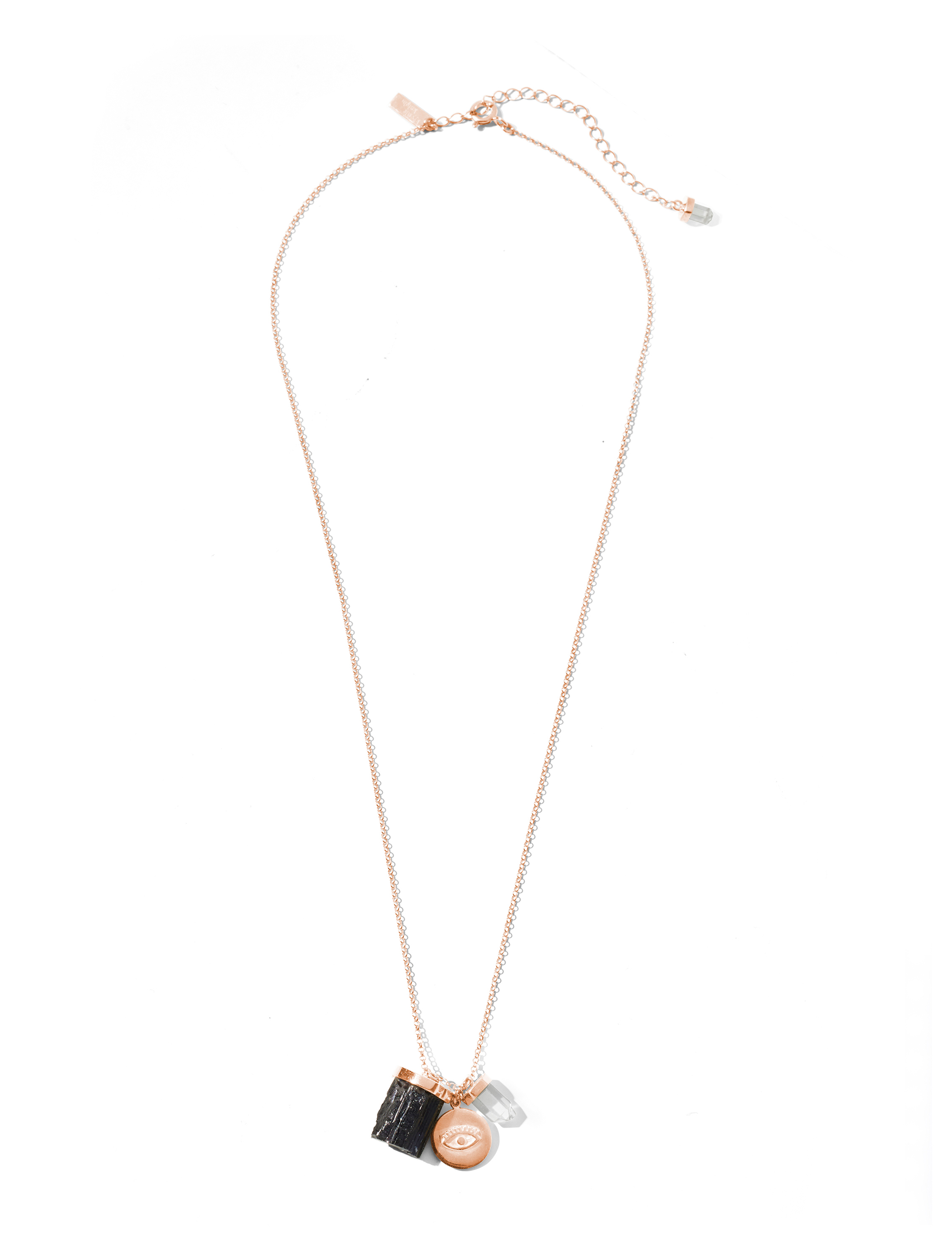 HAIJUNSM Natural Black Tourmaline Stone Necklace Crystal Pendant DIY Crafts  Original Stone Ore Specimen Fashion Jewelry Gift For Friend (Color : Black)  : Amazon.co.uk: Health & Personal Care